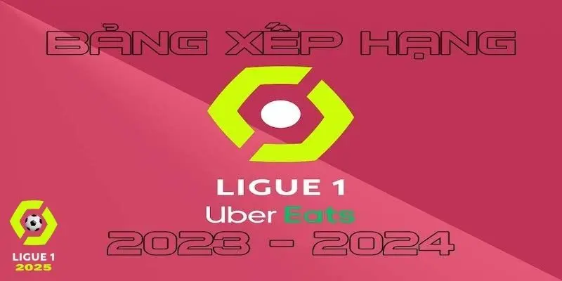 Bảng xếp hạng giải đấu Ligue 1 2023