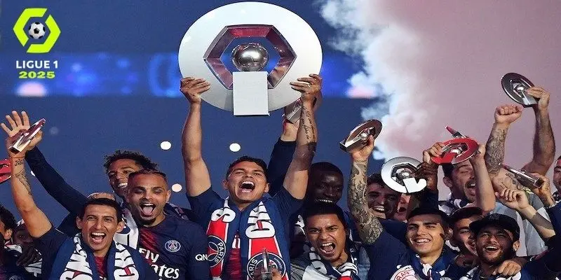 Chi tiết các mùa giải mà đội bóng PSG vô địch